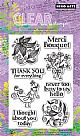 Merci Bouquet Clear Stamp