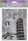 Italy Background Cling Stamp