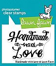 Handmade With Love Clear Stamp Set