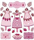 Tilda autumn berry stickers