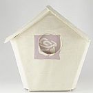 8X7.5 Canvas Bird House