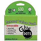 Glue dots school value pack- removable