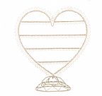 Wire Earring Holder - Large - Cream