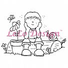 Lelo Design clear stamp - Natural boy