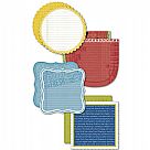6x6 Decorative edge cardstock ss-133