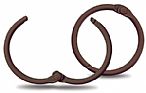 טבעות לאלבום Large chocolate brown