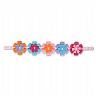 Layered felt ribbon slider