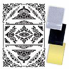Textured Rub ons: Victorian Corners