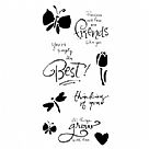 Expressions Clear Stamp Set