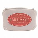 Brillianca Ink pad - rocket red gold