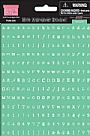 Mini Alphabet Stickers - Mermaid