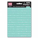 Mini Alphabet Stickers - Seaside