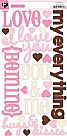 SWEETHEART Words Stickers
