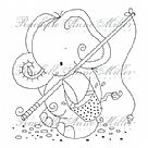 Going fishing Clear Stamp