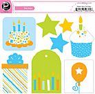 PARTY TIME BOY Stickers