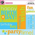 PARTY TIME BOY Sampler Stickers