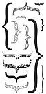 Packet of Brackets Clear Stamp Set
