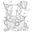 Peek-a-boo Clear Stamp