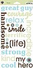 THEODORE Words Stickers