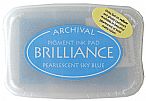Brillianca Ink pad - Pearlescent Sky Blue