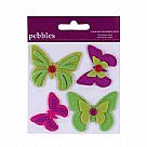 Butterflies - Layered Felt Stickers