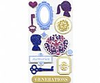 remarks- Dimensioal Stickers - Cameo