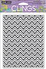 ZIG ZAG Cling Stamp Set