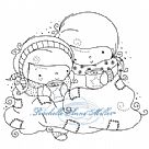 Cuddling Clear Stamp