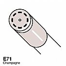 COPIC -E71-Ciao Champagne