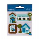 Home Sweet Home - Layered Felt Stickers