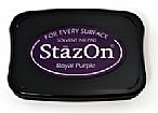דיו יבש-Stazon- Royal Purple