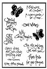 Caring Thoughts Q004 Clear stamp set