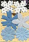 Mini Me's Flowers Sky Blue