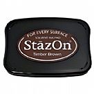 דיו יבש -Stazon - Timber Brown