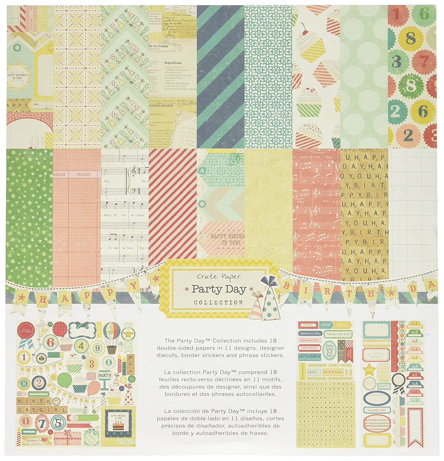 Party Day Collection Kit 12&quot;X12&quot;