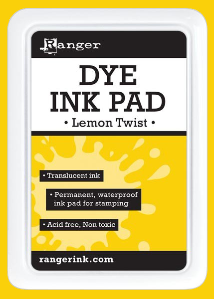 Ranger Dye Ink Pad - Lemon Twist - דיו Dye