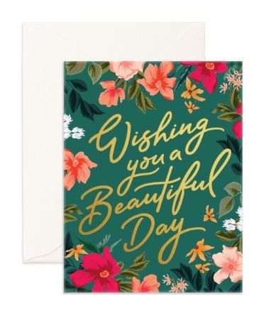 כרטיס ברכה- Beautiful Day Greeting Card