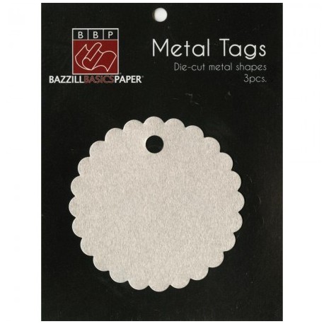 Metal Tags Scallop
