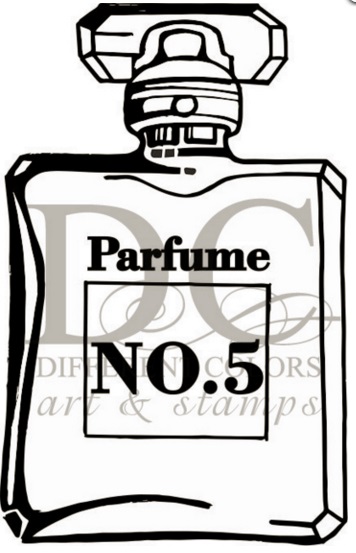 חותמת עץ - Parfum No 5