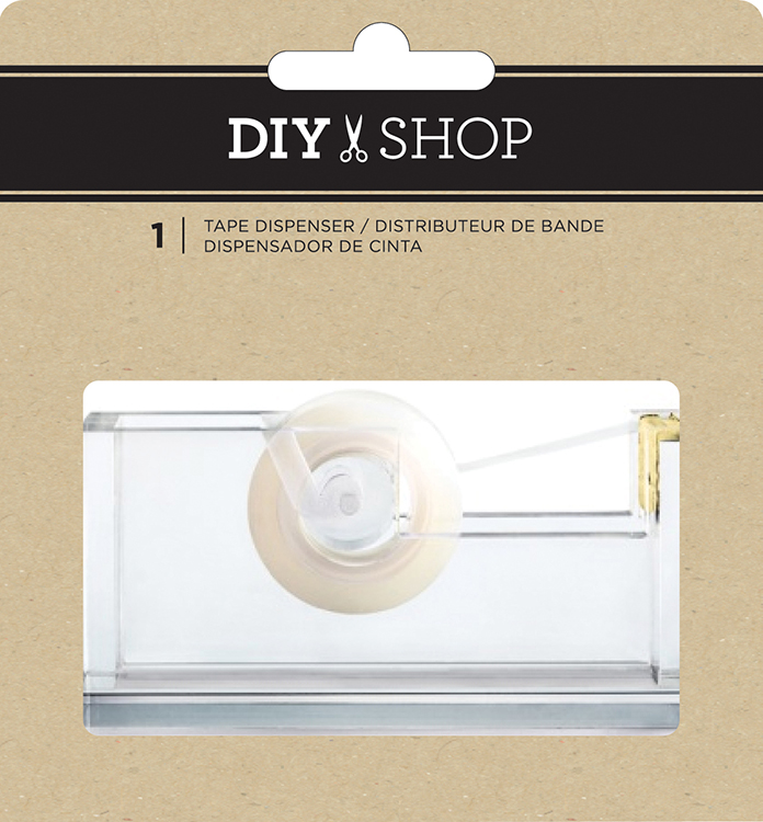 מתקן לסלוטייפ - DIY Shop - Clear Acrylic Tape Dispenser