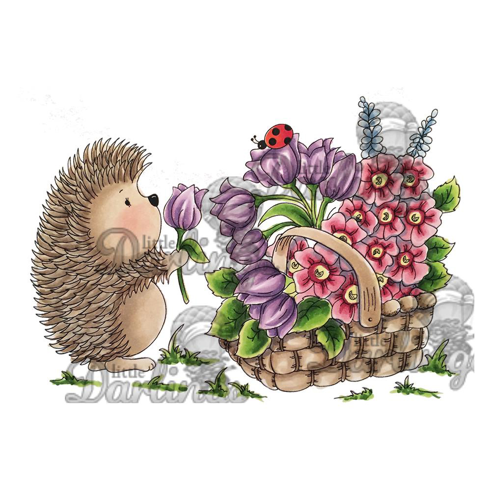 CandiBean Collection Cling Stamp - Handpicked For Hedgy