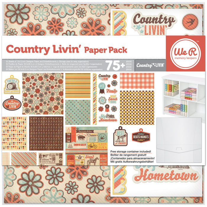 Country Livin&#39; Collection - 12X12 Paper Pack