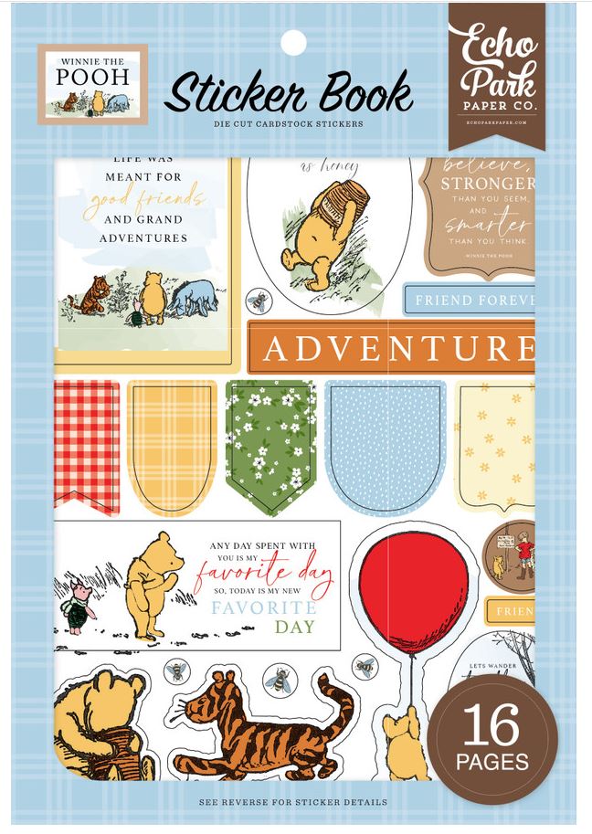ספר מדבקות - Winnie The Pooh Sticker Book