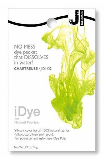 צבע לבדים טבעיים - ירוק בהיר - iDye for Natural Fabrics