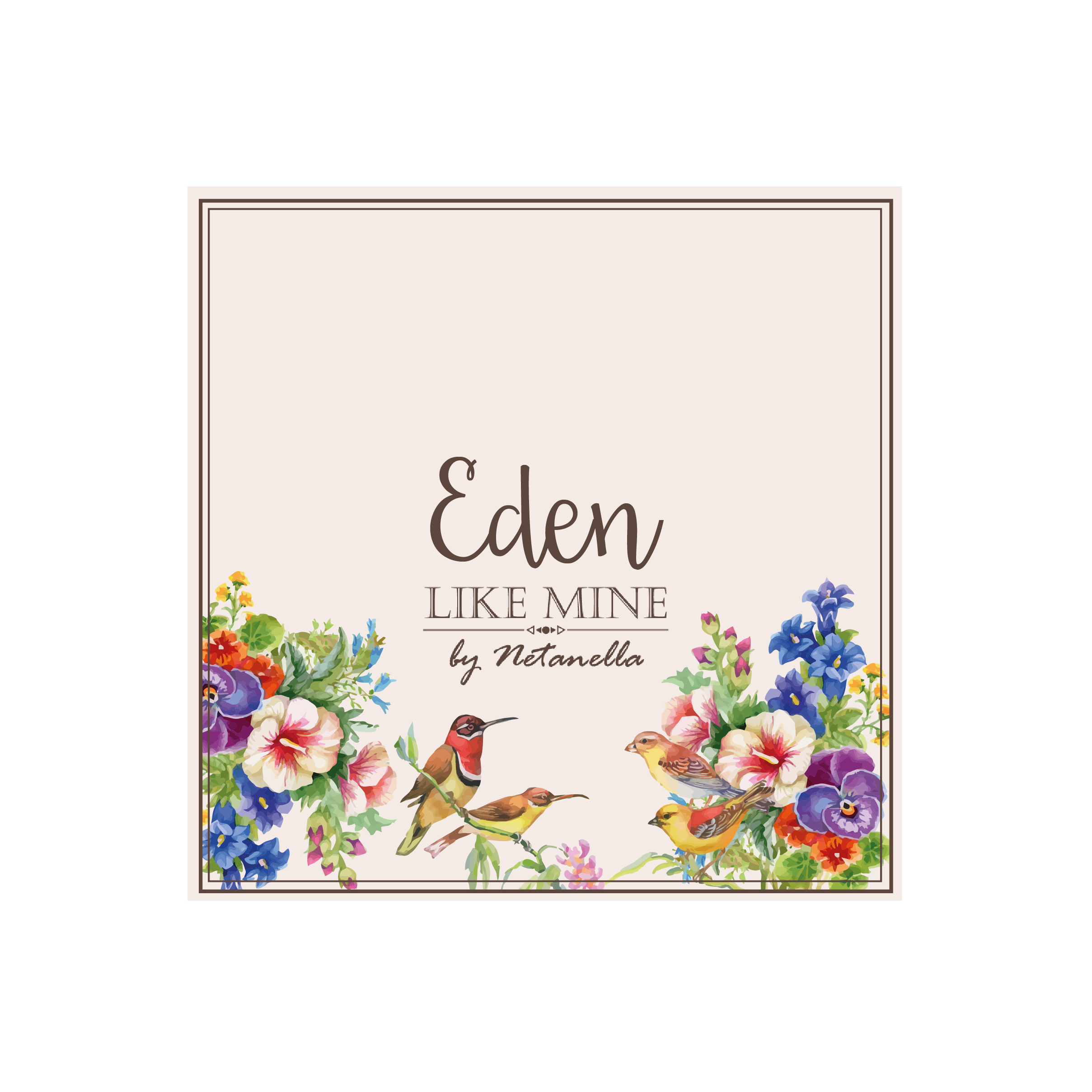 EDEN-נר שעווה טבעי בכלי בטון ורוד