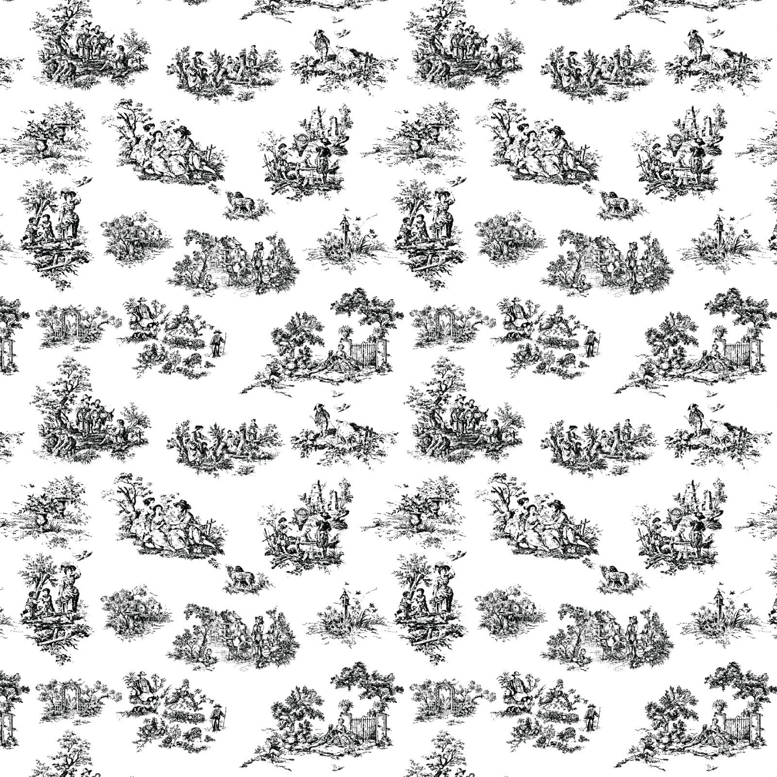 838 מדגדג לי בבטן - Toile de Jouy