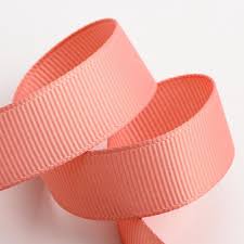283 - סרט 1.5 ס"מ Grosgrain - ורוד סלמון