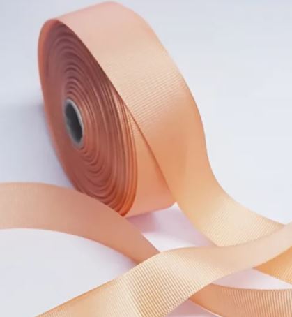 278 - סרט 1.5 ס"מ Grosgrain - סלמון בהיר