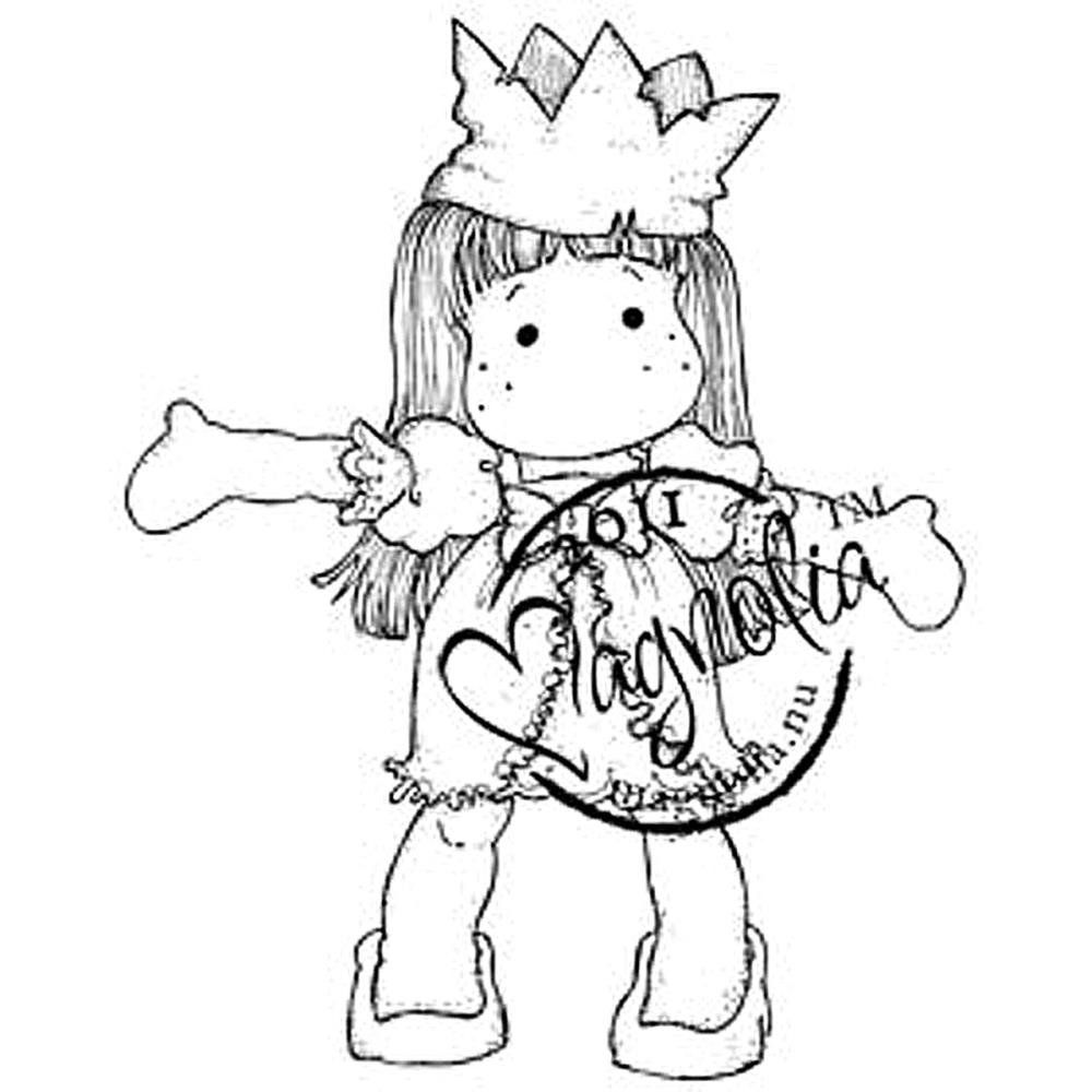 Princes &amp; Princesses Cling Stamp - Princess Welcome Tilda