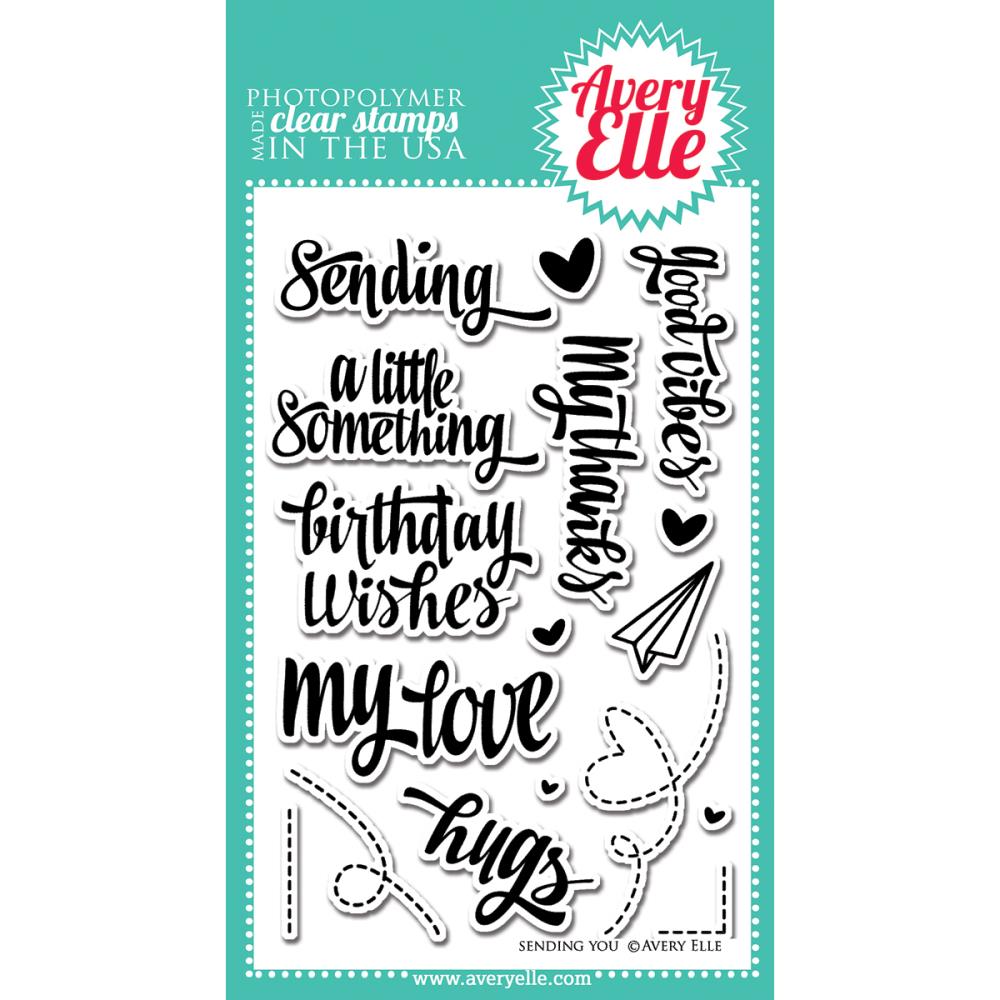 חותמות סיליקון - Clear Stamp Set - Sending You
